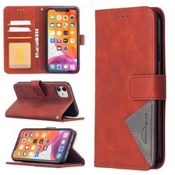 Binfen Color BF05 Prismatic Slim Wallet Flip Cover for iPhone 11 (6.1 inch) - Brown