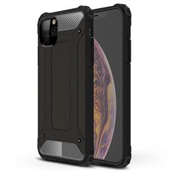 King Kong Armor Premium Shockproof Dual Layer Rugged Hard Cover for iPhone 11 Pro Max (6.5 inch) - Black Gold