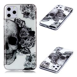 Skull Rose Super Clear Soft TPU Back Cover for iPhone 11 Pro Max (6.5 inch)