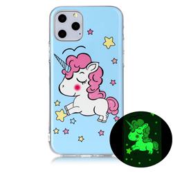Stars Unicorn Noctilucent Soft TPU Back Cover for iPhone 11 Pro Max (6.5 inch)