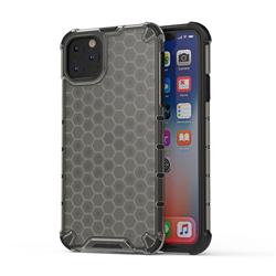 Honeycomb TPU + PC Hybrid Armor Shockproof Case Cover for iPhone 11 Pro Max (6.5 inch) - Gray
