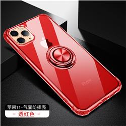 Anti Fall Invisible Press Bounce Ring Holder Phone Cover For Iphone 11 Pro Max 6 5 Inch Noble Red Iphone 11 Pro Max 6 5 Inch Cases Guuds