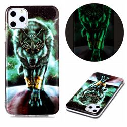 Wolf King Noctilucent Soft TPU Back Cover for iPhone 11 Pro Max (6.5 inch)