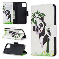 Bamboo Panda Leather Wallet Case for iPhone 11 Pro Max