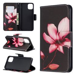 Lotus Flower Leather Wallet Case for iPhone 11 Pro Max