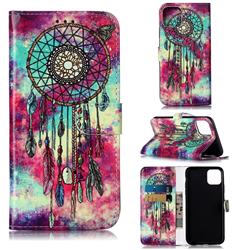 Butterfly Chimes PU Leather Wallet Case for iPhone 11 Pro Max (6.5 inch)
