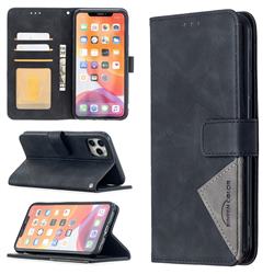 Binfen Color BF05 Prismatic Slim Wallet Flip Cover for iPhone 11 Pro Max (6.5 inch) - Black