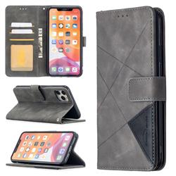 Binfen Color BF05 Prismatic Slim Wallet Flip Cover for iPhone 11 Pro Max (6.5 inch) - Gray