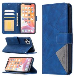 Binfen Color BF05 Prismatic Slim Wallet Flip Cover for iPhone 11 Pro Max (6.5 inch) - Blue