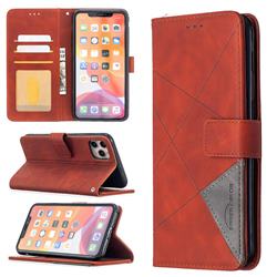 Binfen Color BF05 Prismatic Slim Wallet Flip Cover for iPhone 11 Pro Max (6.5 inch) - Brown