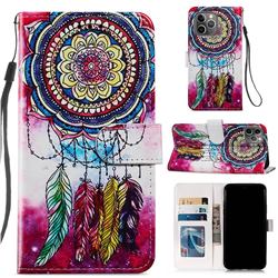 Dreamcatcher Smooth Leather Phone Wallet Case for iPhone 11 Pro Max (6.5 inch)