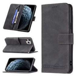 Binfen Color RFID Blocking Leather Wallet Case for iPhone 11 Pro Max (6.5 inch) - Black