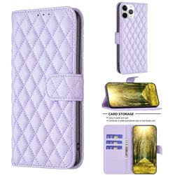 Binfen Color BF-14 Fragrance Protective Wallet Flip Cover for iPhone 11 Pro Max (6.5 inch) - Purple