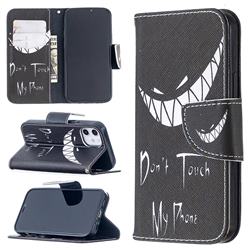 Crooked Grin Leather Wallet Case for iPhone 12 mini (5.4 inch)