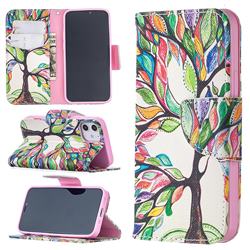 The Tree of Life Leather Wallet Case for iPhone 12 mini (5.4 inch)