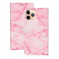 Pink Marble PU Leather Wallet Case for iPhone 12 mini (5.4 inch)