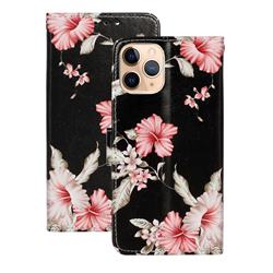 Azalea Flower PU Leather Wallet Case for iPhone 12 mini (5.4 inch)