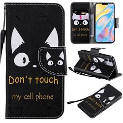Cat Ears PU Leather Wallet Case for iPhone 12 mini (5.4 inch)
