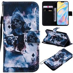 Skull Magician PU Leather Wallet Case for iPhone 12 mini (5.4 inch)