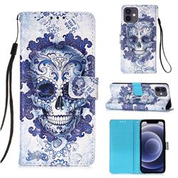 Cloud Kito 3D Painted Leather Wallet Case for iPhone 12 mini (5.4 inch)