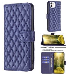 Binfen Color BF-14 Fragrance Protective Wallet Flip Cover for iPhone 12 mini (5.4 inch) - Blue