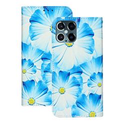 Orchid Flower PU Leather Wallet Case for iPhone 12 / 12 Pro (6.1 inch)