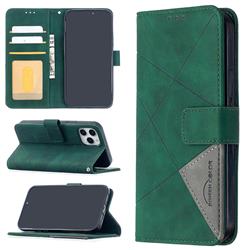 Binfen Color BF05 Prismatic Slim Wallet Flip Cover for iPhone 12 / 12 Pro (6.1 inch) - Green