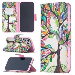 The Tree of Life Leather Wallet Case for iPhone 12 Pro Max (6.7 inch)