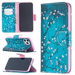 Blue Plum Leather Wallet Case for iPhone 12 Pro Max (6.7 inch)