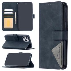 Binfen Color BF05 Prismatic Slim Wallet Flip Cover for iPhone 12 Pro Max (6.7 inch) - Black