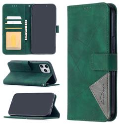 Binfen Color BF05 Prismatic Slim Wallet Flip Cover for iPhone 12 Pro Max (6.7 inch) - Green
