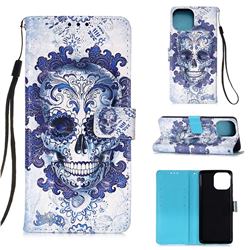 Cloud Kito 3D Painted Leather Wallet Case for iPhone 13 (6.1 inch)