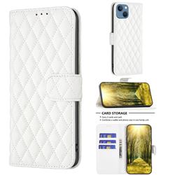 Binfen Color BF-14 Fragrance Protective Wallet Flip Cover for iPhone 13 mini (5.4 inch) - White