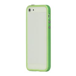 Plastic and TPU Combo Bumper Case for iPhone 5s / iPhone 5 - Green