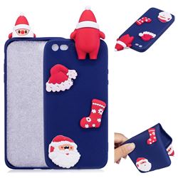 Navy Santa Claus Christmas Xmax Soft 3D Silicone Case for iPhone SE 5s 5