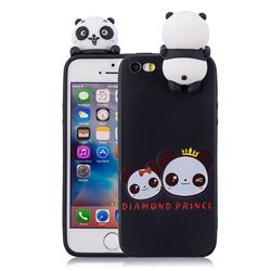 Diamond Prince Soft 3D Climbing Doll Soft Case for iPhone SE 5s 5