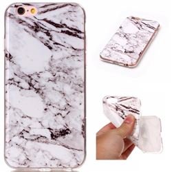White Soft TPU Marble Pattern Case for iPhone 6s 6 (4.7 inch)