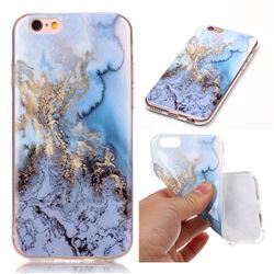 Sea Blue Soft TPU Marble Pattern Case for iPhone 6s 6 (4.7 inch)