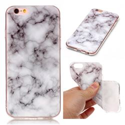 Smoke White Soft TPU Marble Pattern Case for iPhone 6s 6 (4.7 inch)