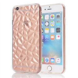 Diamond Pattern Shining Soft TPU Phone Back Cover for iPhone 6s 6 6G(4.7 inch) - Transparent