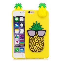 Big Pineapple Soft 3D Climbing Doll Soft Case for iPhone 6s 6 6G(4.7 inch)