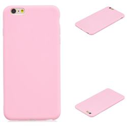 Candy Soft Silicone Protective Phone Case for iPhone 6s 6 6G(4.7 inch) - Dark Pink