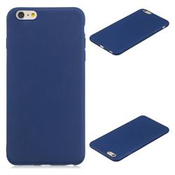 Candy Soft Silicone Protective Phone Case for iPhone 6s 6 6G(4.7 inch) - Dark Blue