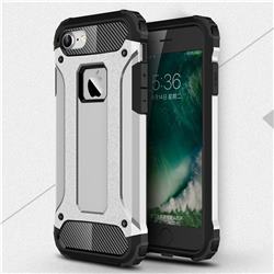 King Kong Armor Premium Shockproof Dual Layer Rugged Hard Cover for iPhone 6s 6 6G(4.7 inch) - Technology Silver
