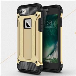 King Kong Armor Premium Shockproof Dual Layer Rugged Hard Cover for iPhone 6s 6 6G(4.7 inch) - Champagne Gold
