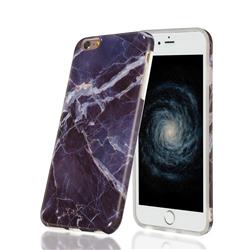 Gray Stone Marble Clear Bumper Glossy Rubber Silicone Phone Case for iPhone 6s 6 6G(4.7 inch)
