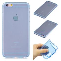 Transparent Jelly Mobile Phone Case for iPhone 6s 6 6G(4.7 inch) - Baby Blue