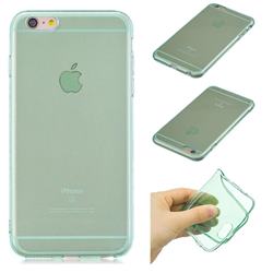 Transparent Jelly Mobile Phone Case for iPhone 6s 6 6G(4.7 inch) - Green
