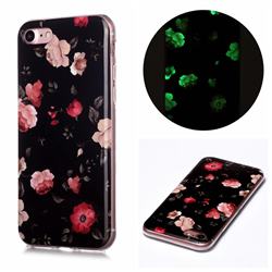 Rose Flower Noctilucent Soft TPU Back Cover for iPhone 6s 6 6G(4.7 inch)