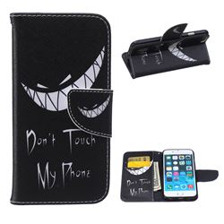 Crooked Grin Leather Wallet Case for iPhone 6 (4.7 inch)